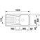 Кухонная мойка BLANCO NOVA 6S (510488) белый