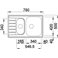 Кухонная мойка BLANCO LIVIT 6 S Compact (515794) декор