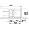 Кухонная мойка BLANCO IDESSA 6S (516001) белая