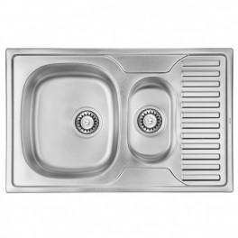 ULA 7301 ZS Satin Кухонная мойка ULA 7301 ZS Satin Кухонная мойка