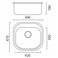 ULA 7701 ZS Decor Кухонная мойка