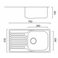 ULA 7204 ZS Decor Кухонная мойка