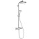 Душевая система Hansgrohe Crometta E 240 1jet Showerpipe c термостатом (хром) 27267000