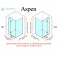 Душевая кабина ANDORA Aspen P - 90x90х200 без поддона