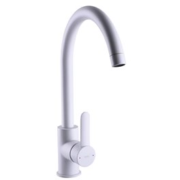 Смеситель для кухни TOPAZ CORSICA TC 8809-H48-W-S Смеситель для кухни TOPAZ CORSICA TC 8809-H48-W-S