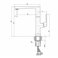Смеситель для кухни TOPAZ LEXI TL 21401-H57-BB