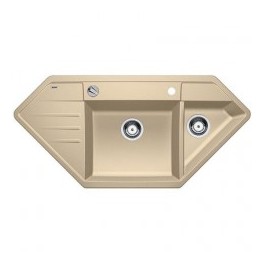 Кухонная мойка BLANCO LEXA 9E (515100) шампань + сливной гарнитур (222887) Кухонная мойка BLANCO LEXA 9E (515100) шампань + сливной гарнитур (222887)