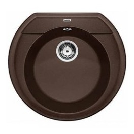 Кухонная мойка BLANCO RONDOVAL 45 (515665) кофе Кухонная мойка BLANCO RONDOVAL 45 (515665) кофе