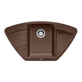 Кухонная мойка BLANCO ZIA 9 E (515074) кофе Кухонная мойка BLANCO ZIA 9 E (515074) кофе