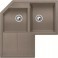 Кухонная мойка BLANCO METRA 9E (517367) серый беж