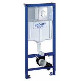 Инсталляция GROHE 38750001/38721001 + кнопка смыва GROHE Skate Air 38505000