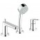 Смеситель GROHE Bau Edge 25117000 для ванны на 3 отв.