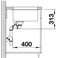 Кухонная мойка BLANCO SUBLINE 340/160-U кофе (515057)