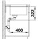 Кухонная мойка BLANCO SUBLINE 700-U Level (518397) серый беж