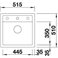 Кухонная мойка BLANCO DALAGO F (515095) кофе