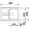 Кухонная мойка BLANCO ENOS 40S (513796) шампань