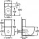 Унитаз ROCA MERIDIAN NEW COMPACTO 342248